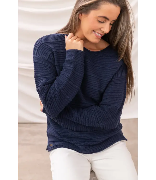 Lighthouse Ladies Pearl Jumper Navy