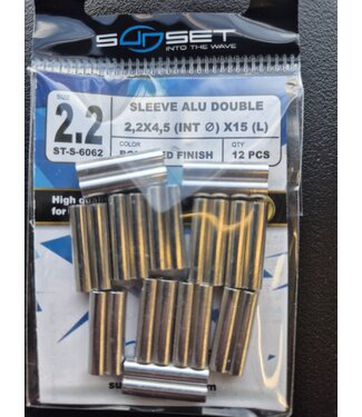 Sunset Sunset Ali Double Crimp 2.2mm x 4.15mm
