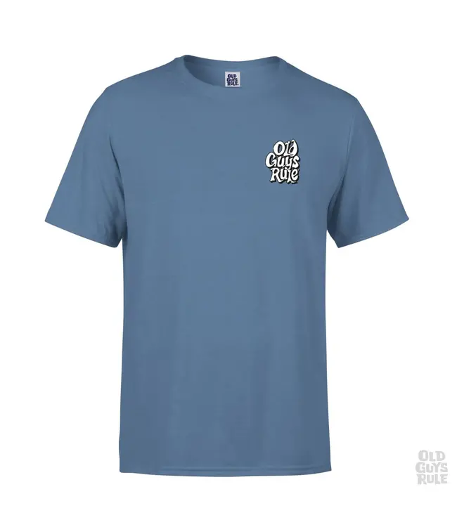 Old Guys Rule Old Dogs Rule III (Indigo Blue)
