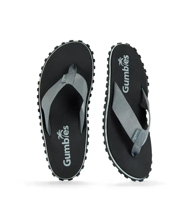 Gumbies Duckbill Mens Black & Grey