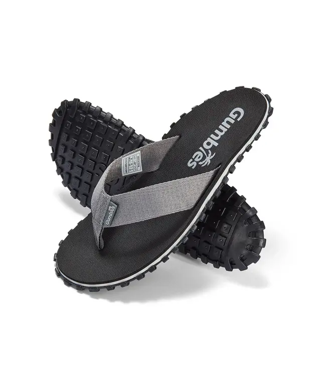 Gumbies Duckbill Mens Black & Grey