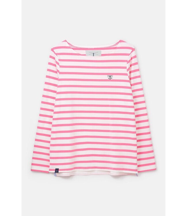 Lighthouse Ladies Causeway Top Azalea Pink Stripe