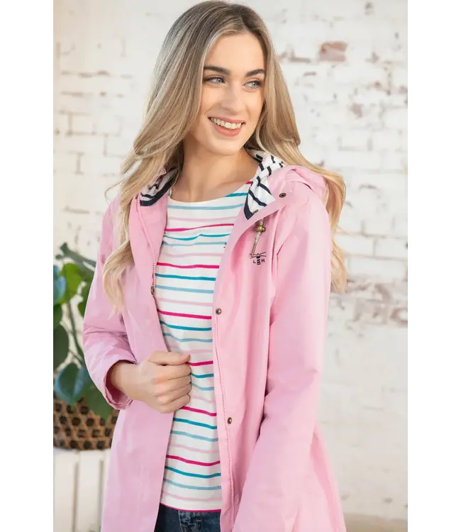 Lighthouse Beachcomber Coat Pink Lady