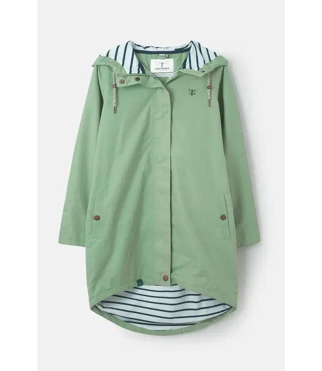 Lighthouse Ladies Beachcomber Long Coat Pistachio