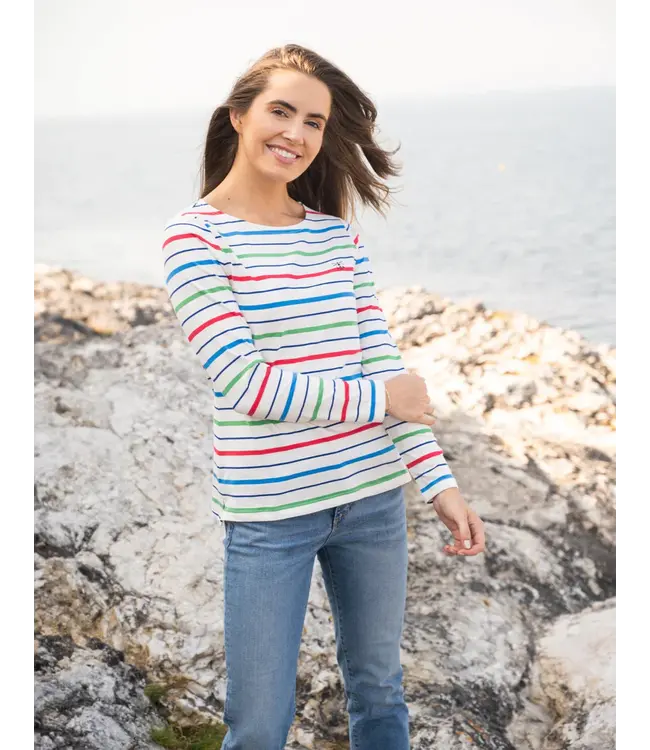 Lighthouse Causeway Top Seagrass / Blue Stipe
