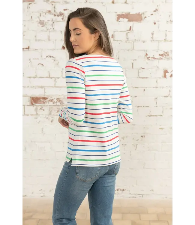 Lighthouse Causeway Top Seagrass / Blue Stipe