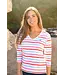 Lighthouse Ariana Top  Watermelon / Pink Stripe