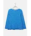 Lighthouse Causeway Top Azure Blue Stripe