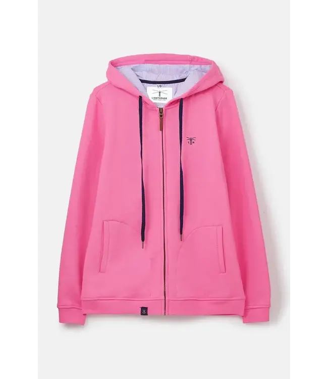 Lighthouse Ladies Strand Hooded Jacket Azalea Pink