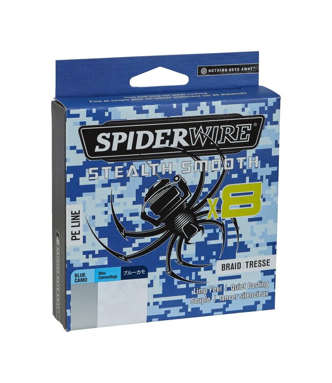 Spiderwire Stealth Smooth8  Blue Camo 150m
