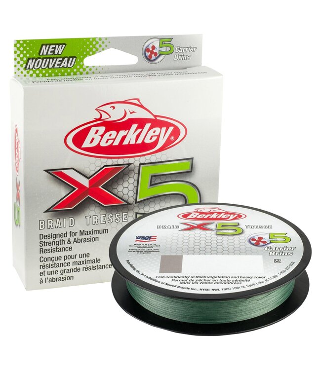 Berkley X5 Lo Vis Green 150m