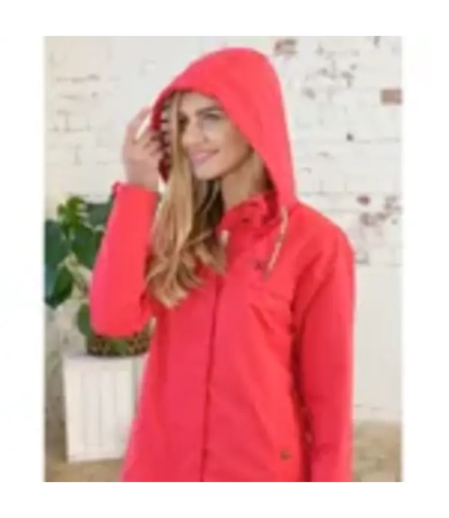 Lighthouse Ladies Beachcomber Coat Watermelon