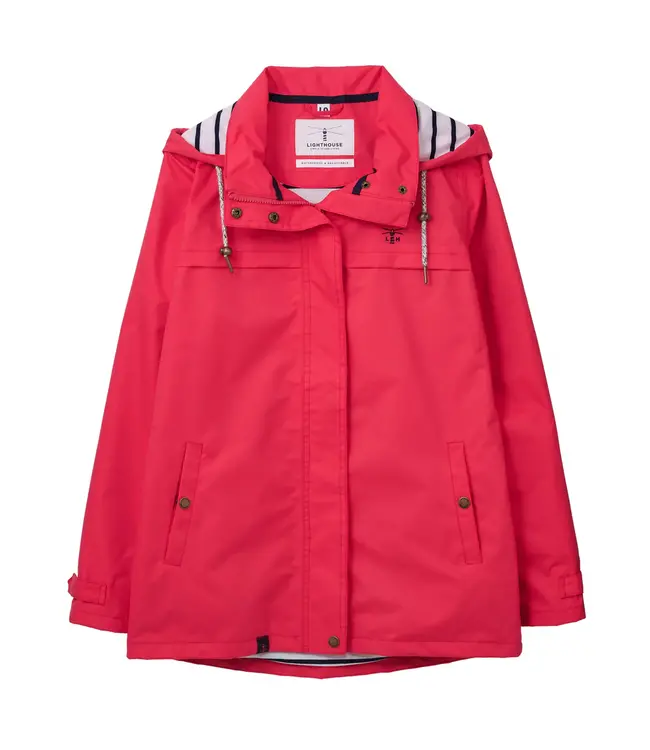 Lighthouse Ladies Beachcomber Coat Watermelon