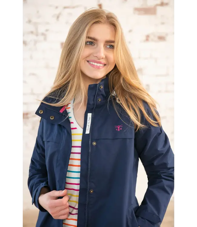 Lighthouse Beachcomber Coat Navy