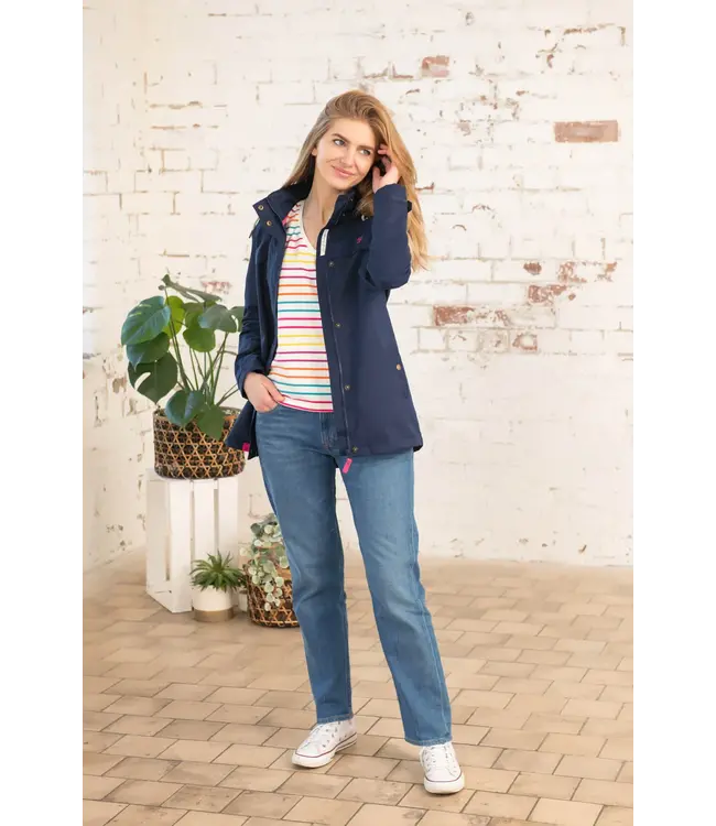 Lighthouse Beachcomber Coat Navy