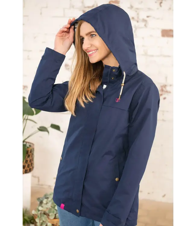 Lighthouse Beachcomber Coat Navy