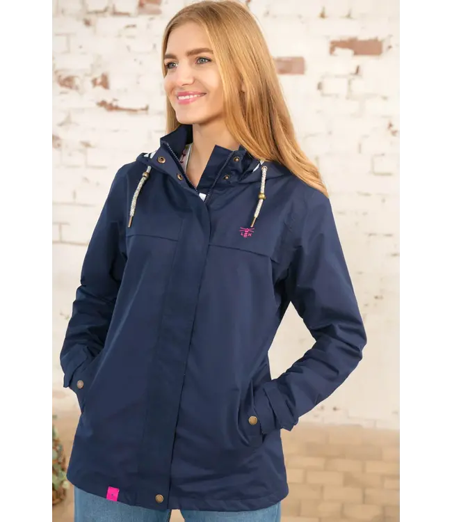 Lighthouse Beachcomber Coat Navy