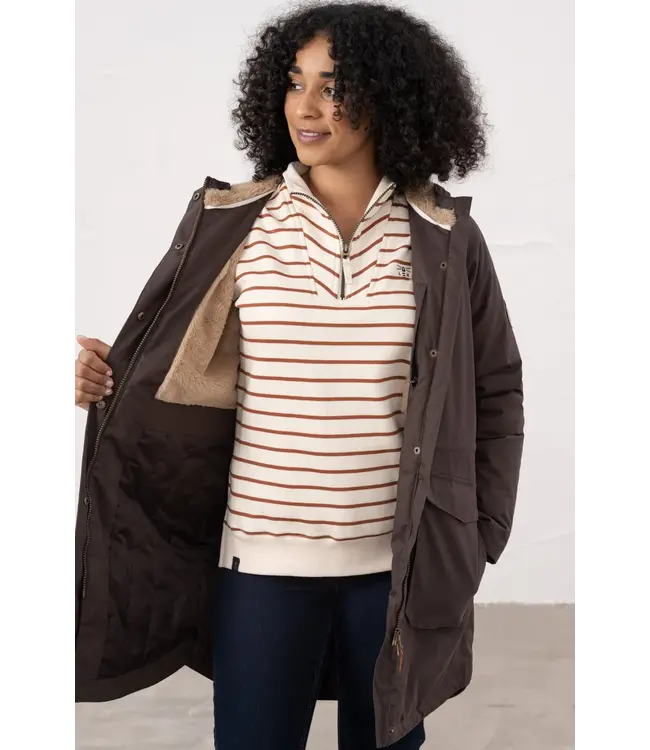 Lighthouse Ladies Isobel Coat Cocoa