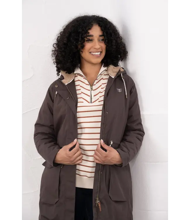 Lighthouse Ladies Isobel Coat Cocoa