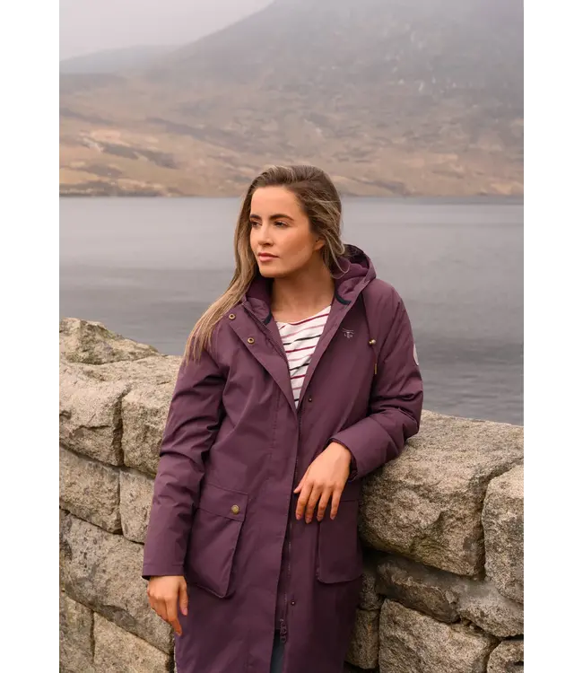 Lighthouse Imogen Coat Cranberry
