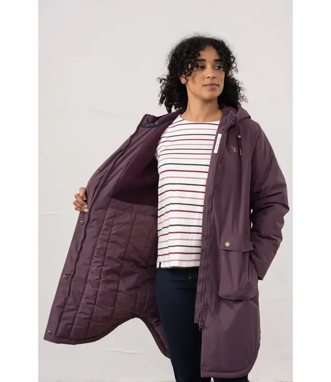 Lighthouse Imogen Coat Cranberry