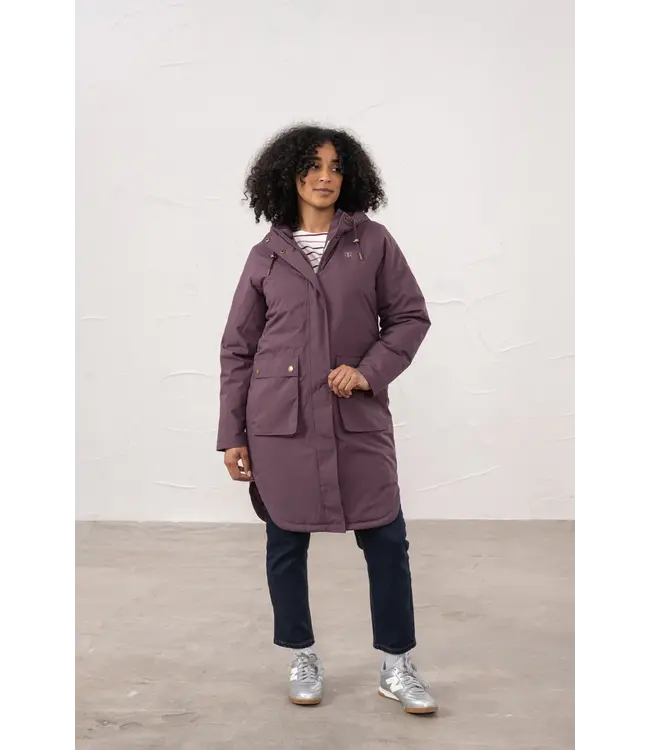 Lighthouse Imogen Coat Cranberry