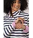 Lighthouse Haven II Jersey Navy Sage Rose Stripe