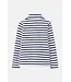 Lighthouse Haven II Jersey Navy Sage Rose Stripe