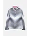 Lighthouse Haven II Jersey Navy Sage Rose Stripe