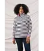 Lighthouse Haven II Jersey Navy Sage Rose Stripe