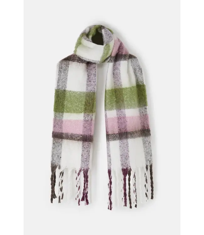 Lighthouse Scarf Sea Kelp Rose Cocoa