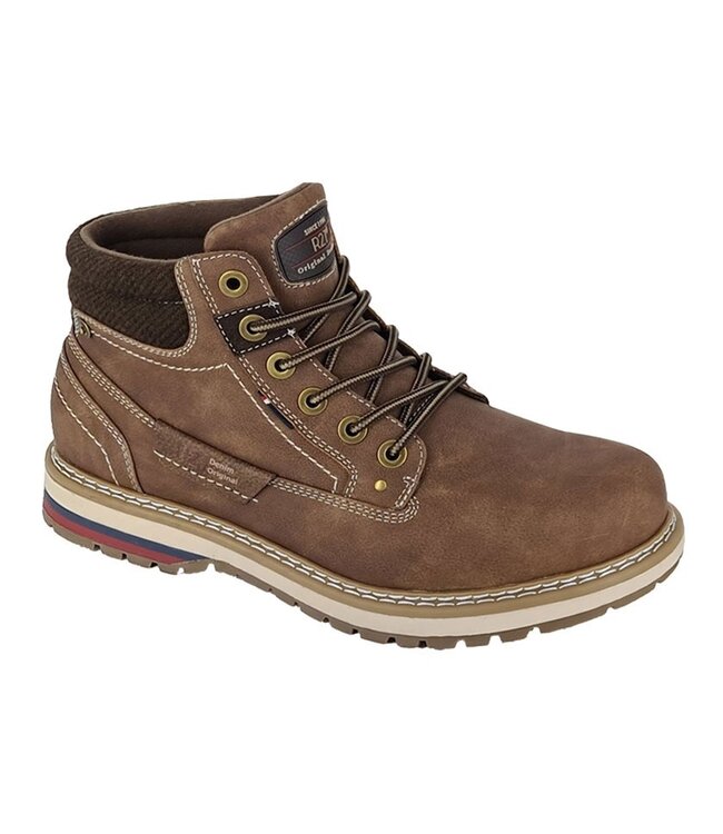 M113BT Brown PU/Immitation Nubuck Boot
