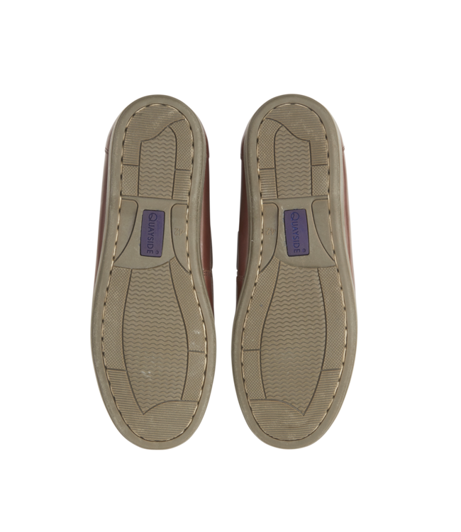 Quayside Clipper Navy/Chestnut