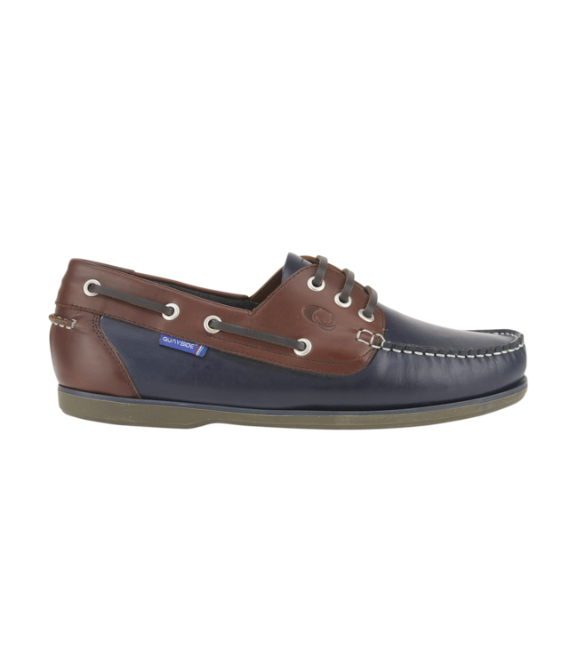 Quayside Clipper Navy/Chestnut