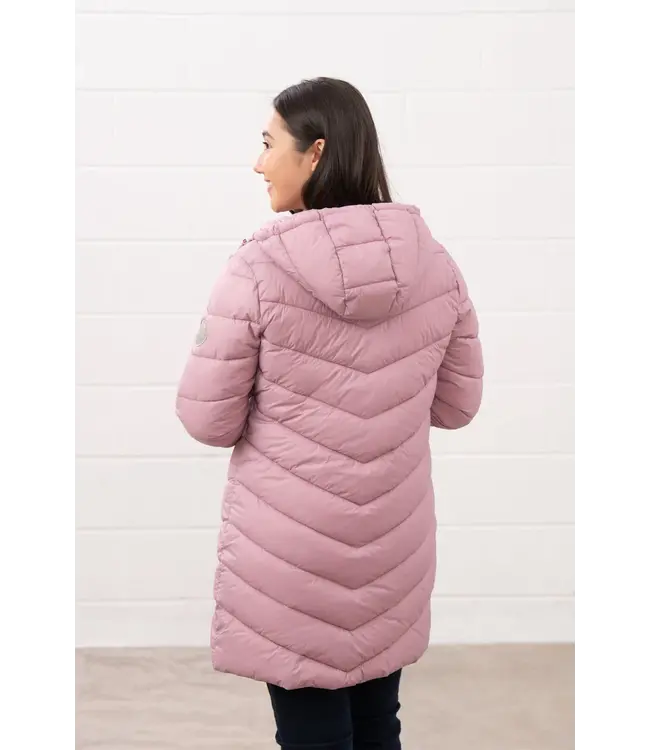 Lighthouse Laurel Coat Wild Rose