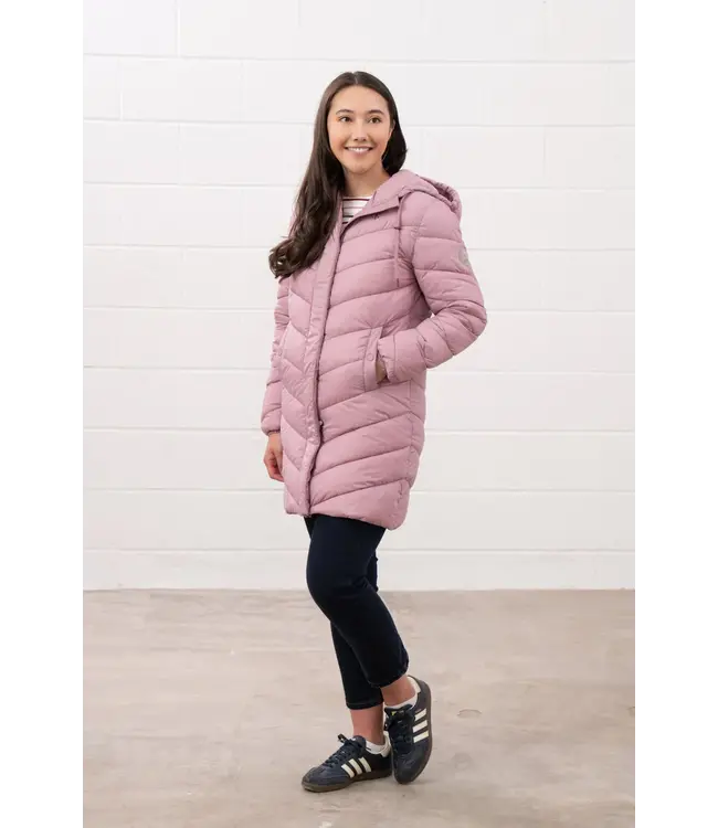 Lighthouse Laurel Coat Wild Rose