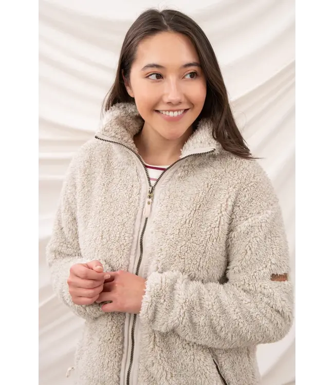 Lighthouse Cobh Full Zip Fleece Irish Cream