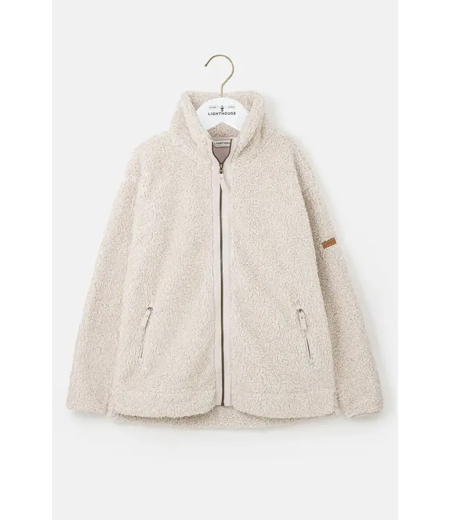Lighthouse Cobh Full Zip Fleece Irish Cream