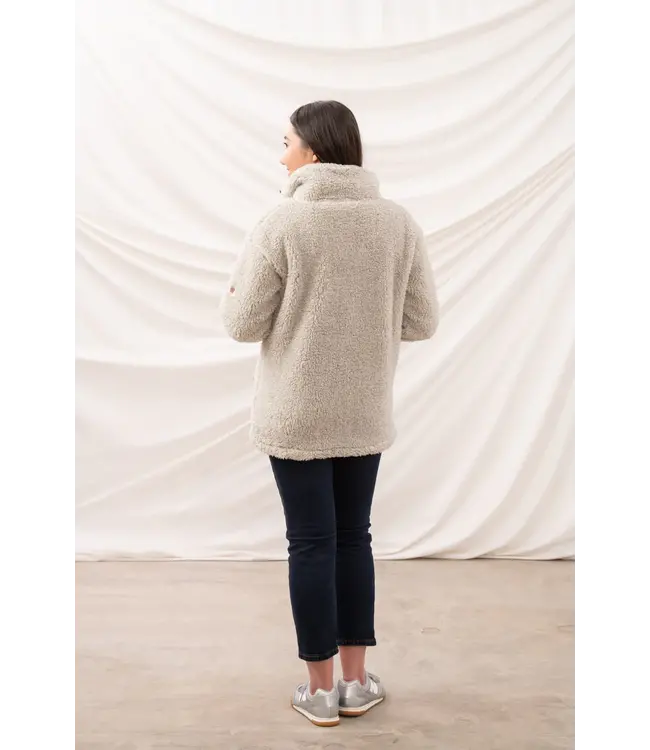 Lighthouse Cobh Full Zip Fleece Irish Cream