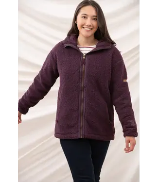 Lighthouse Lighthouse Cobh Full Zip Fleece Cranberry
