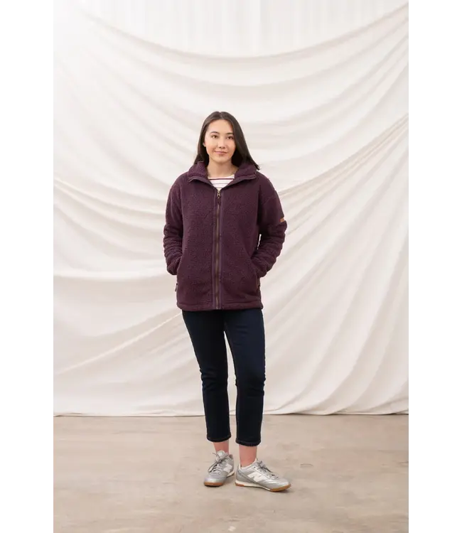 Lighthouse Cobh Full Zip Fleece Cranberry