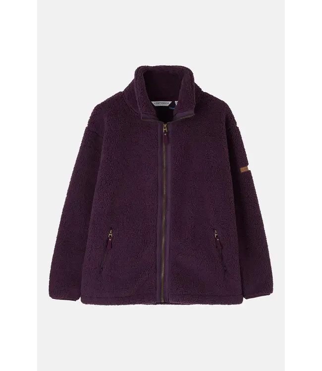 Lighthouse Cobh Full Zip Fleece Cranberry