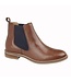 Tan Leather Ankle Boot