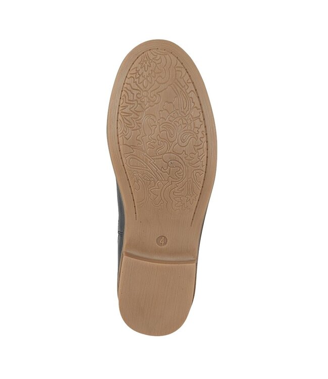 Black Leather Ankle Boot