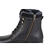 Black Leather Lined Ankle Boot