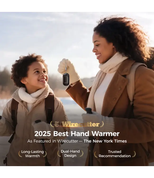 UT3 Lite Hand Warmer Black