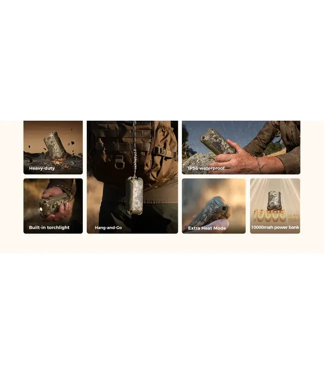 UT4 Extreme Hand Warmer Twin Pack Black