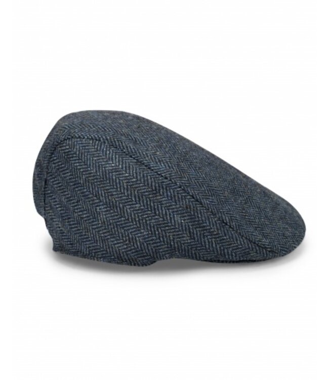 Hoggs of Fife Herringbone Waterproof Tweed Cap