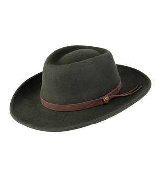Hoggs of Fife Hoggs Perth Crushable Hat Olive