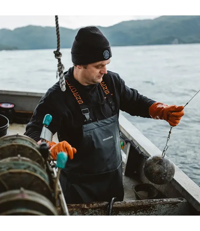 Grungens Neptune Thermal Bib & Brace Black